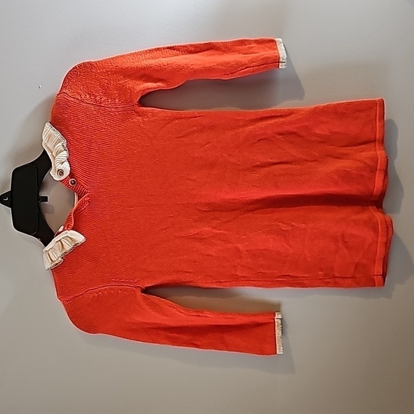 Baby Boden sz 2-3 years red sweater dress K85 - Picture 5 of 6